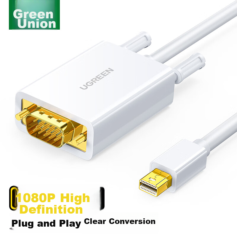 UGREEN Mini DP to VGA Adapter - 1.5m White