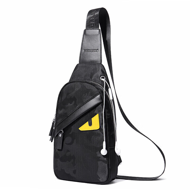 BOSTANTEN Men's Monster-Themed Chest Bag