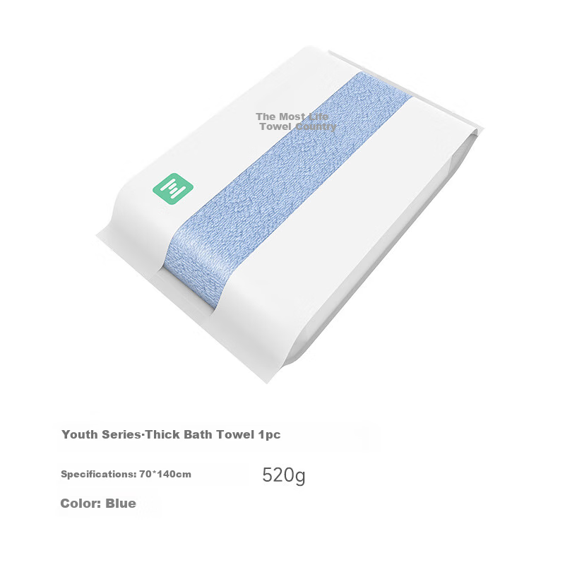 Zuishenghuo Extra Thick Pure Cotton Bath Towel