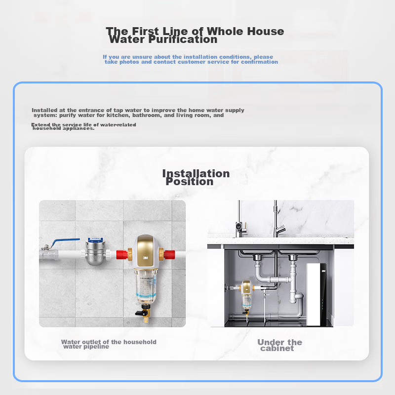 3M Whole House Water Pre-Filter BFS3-40GL