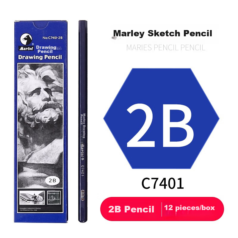 Marie's HB Drawing Pencils 12-Pack