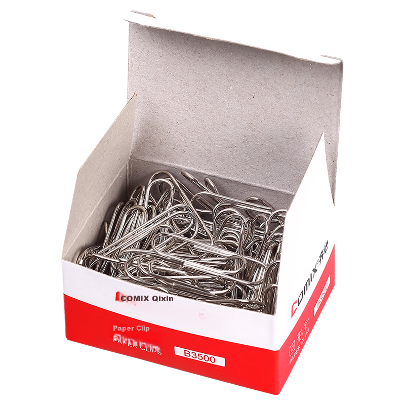 COMIX Rust-Proof Paper Clips, 29mm, 1000 Pieces