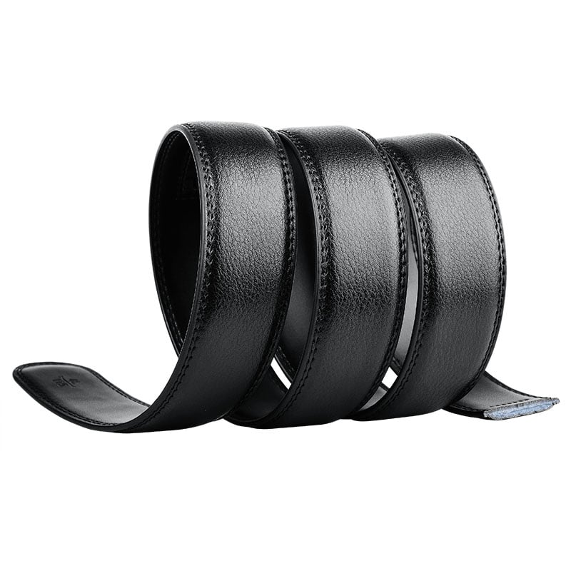 JEVI Men's Automatic Buckle Leather Belt