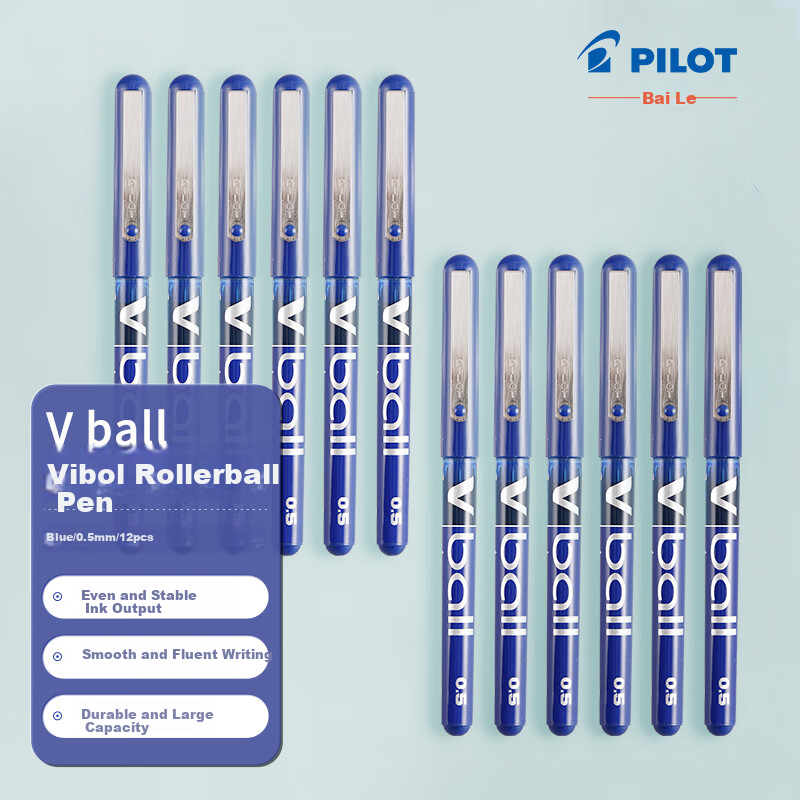 PILOT BL-VB5 Ballpoint Pen with Direct Liquid Ink