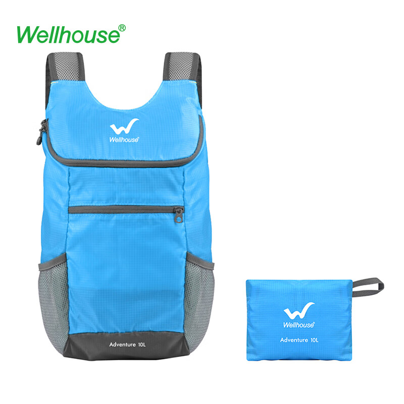 WELLHOUSE Foldable Unisex Backpack