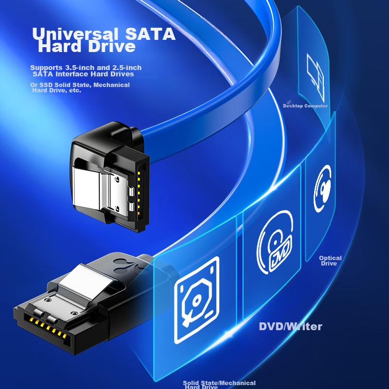 SAMZHE SATA 3.0 High-Speed Data Cable
