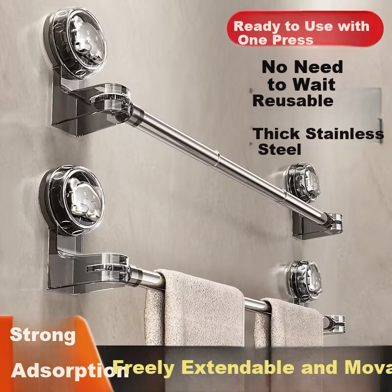 BAHAINIAO Suction Cup Towel Rack
