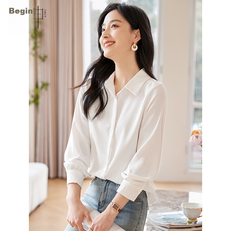Chushen Women's Spring And Autumn Long-Sleeve Shirt