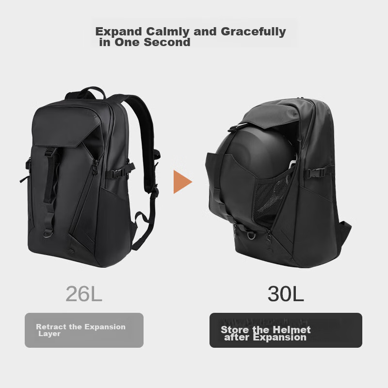 JD Original Black Knight 2.0 Backpack for Men