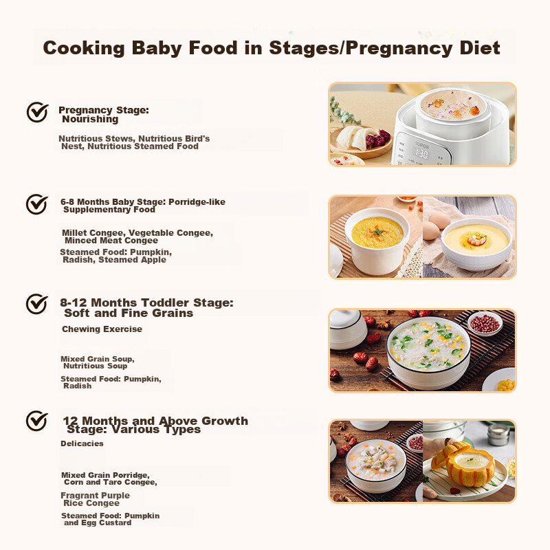 SUPOR Baby Food Cooker 1L