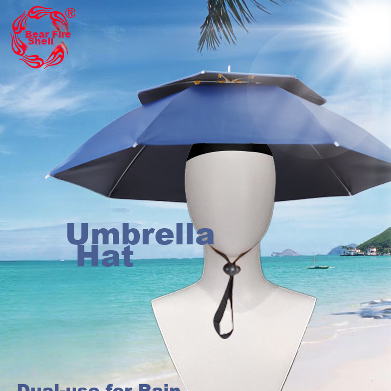BearFire Xionghuo 80cm Double-Layer Fishing Umbrella