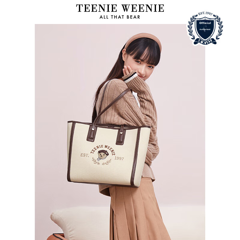 Teenie Weenie Women's Shoulder Tote Bag