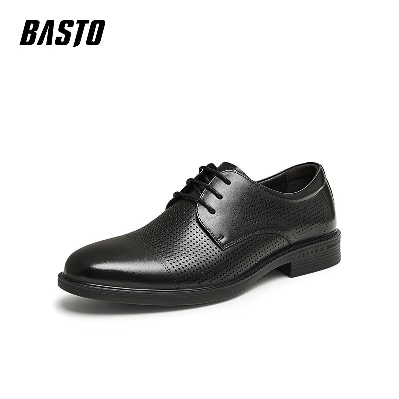 BASTO Men's Formal Square Toe Business Shoes