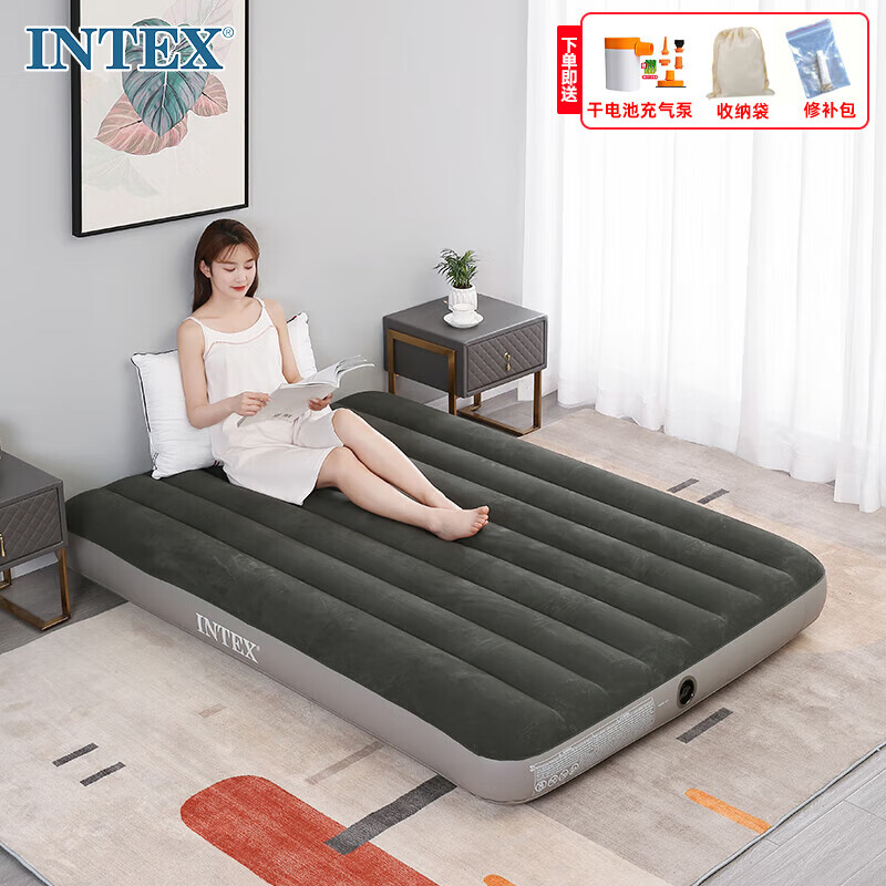 INTEX Inflatable Camping Mat for Two