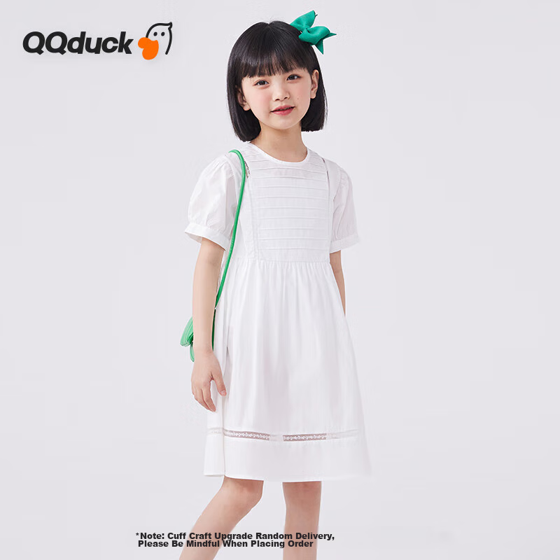 QQ DUCK Summer Princess Hollow Dress for Girls