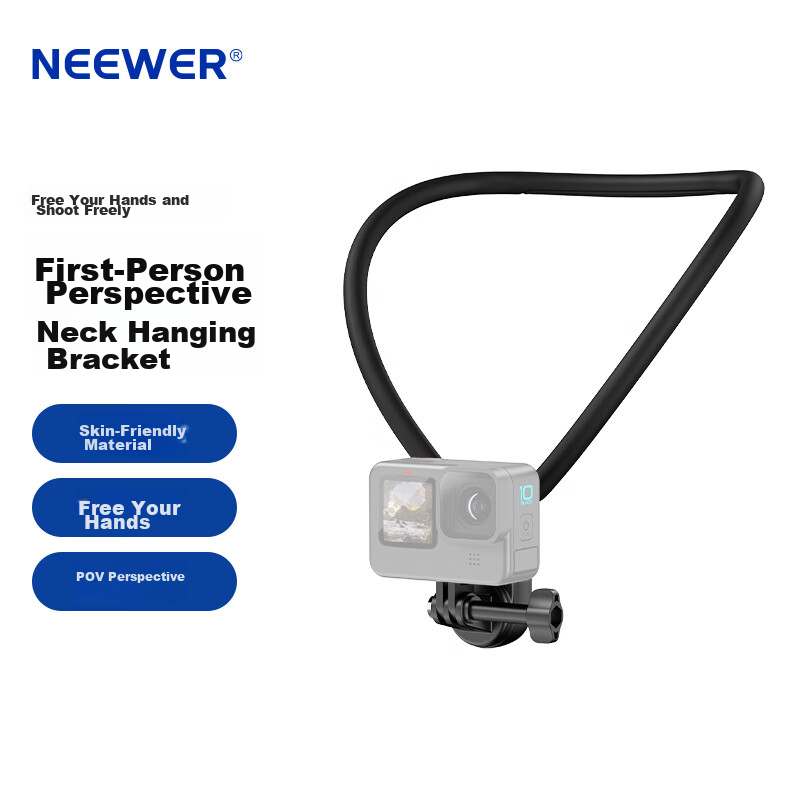NEEWER Action Camera Neck Strap Mount for GoPro and DJI