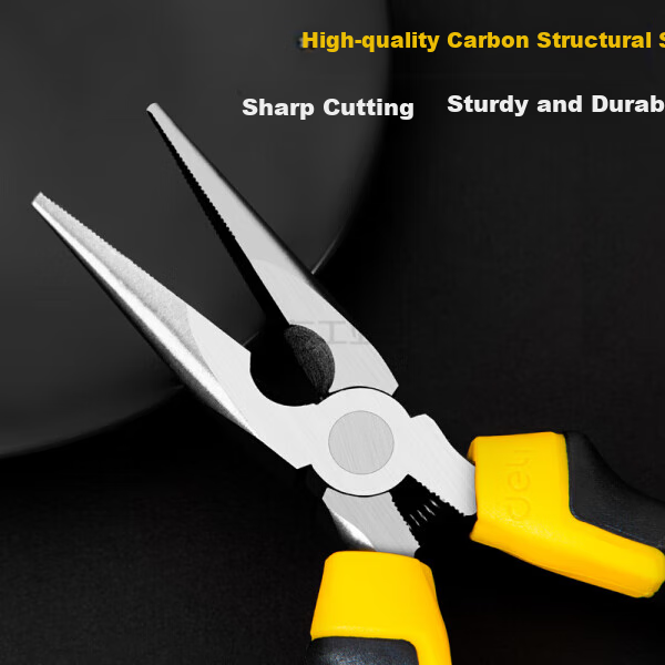 Deli DL2106T Spring-Loaded Needle-Nose Pliers