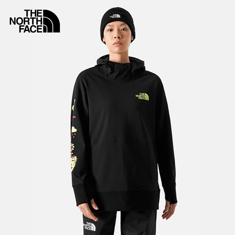 The North Face Women's Windproof Knitted Sweatshirt - Black