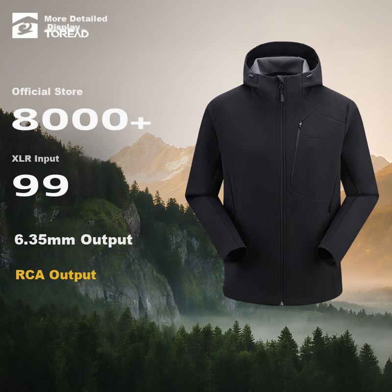 TOREAD Softshell Jacket for Outdoor Hiking