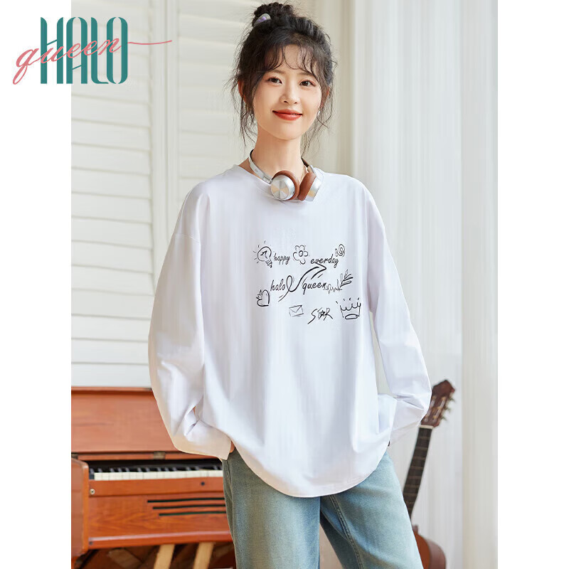 Halo Queen Women's Long-Sleeve T-Shirt