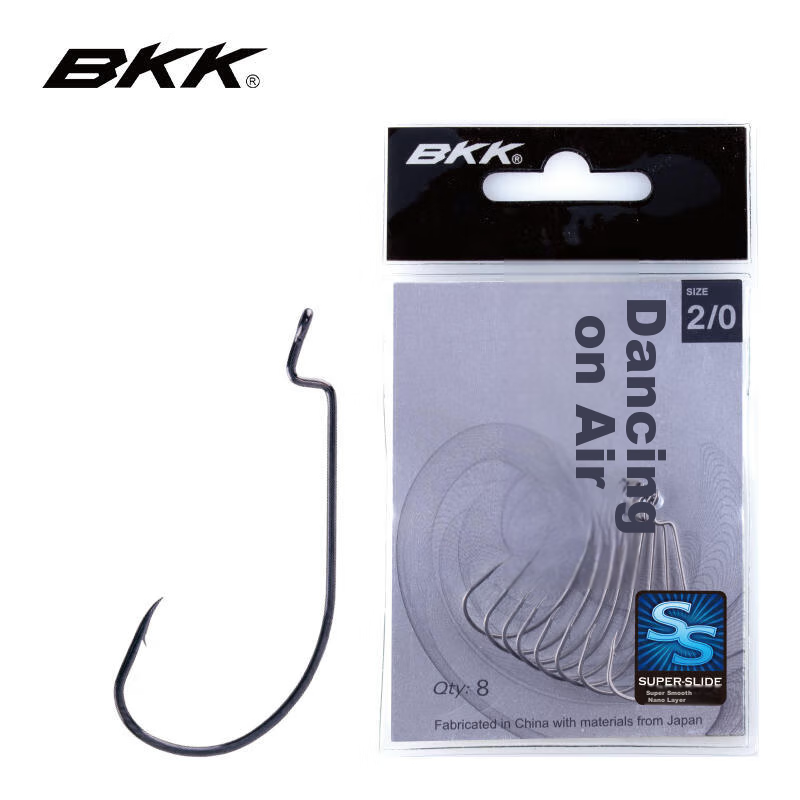 BKK 9005 Lingwu 2X Wide Abdomen Hook for Bass