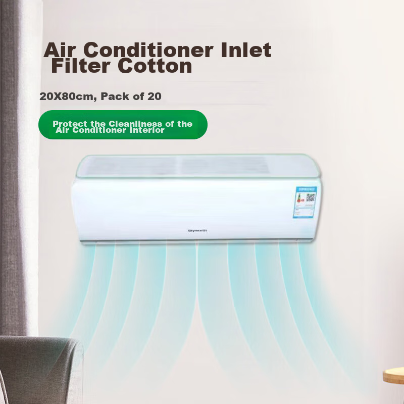 PURPAVWINNER Universal AC Dust Filter - 20 Pieces