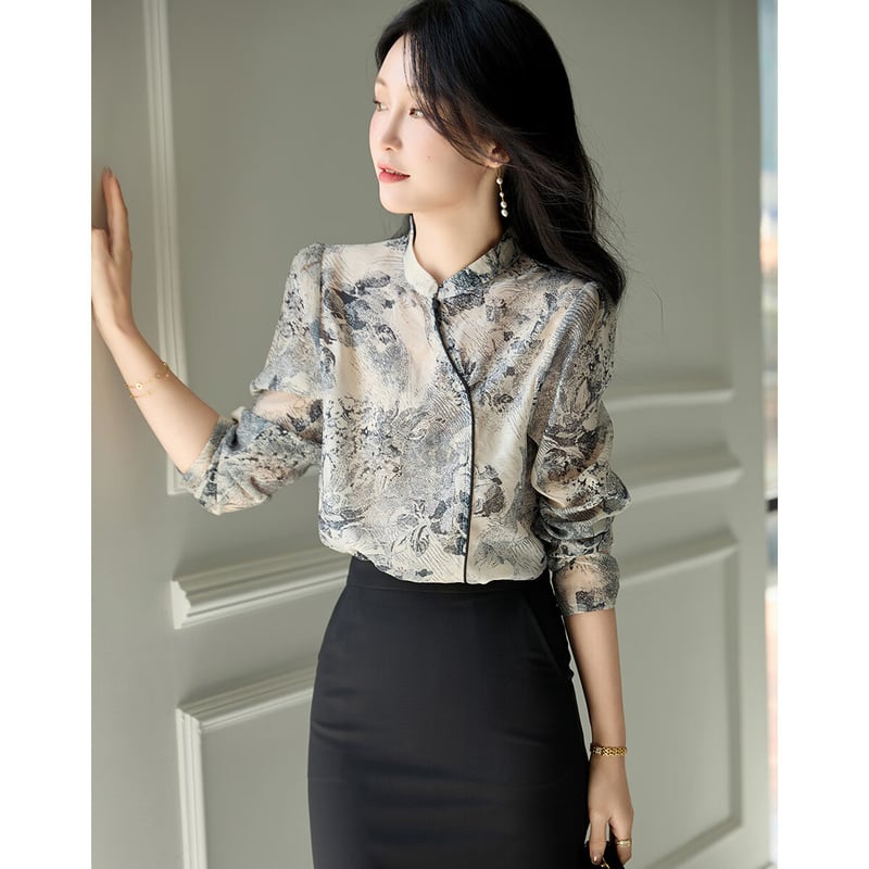 Dme Jiangnan Ink-Style Shirt