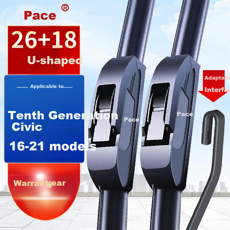 Paisu Windshield Wipers for 2016-2021 Honda Civic 10th Gen