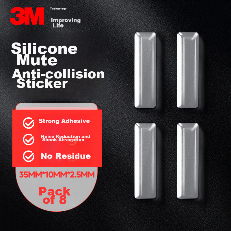 3M Transparent Silicone Anti-Collision Sticker