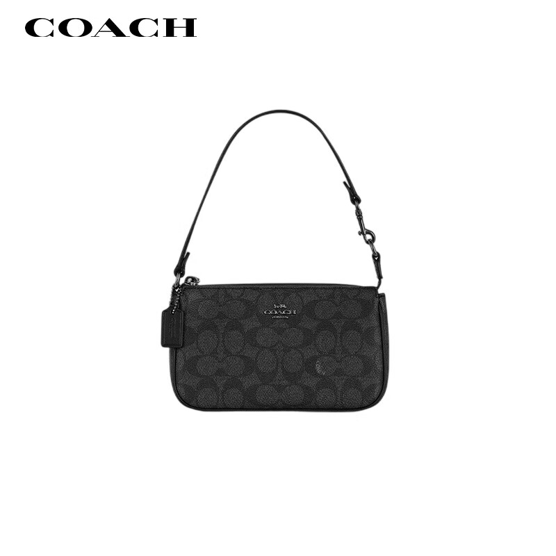 COACH Women's Small Handheld Clutch Mahjong Bag