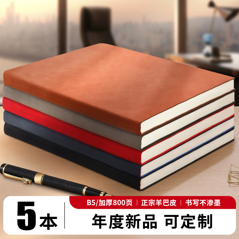 Jiaranheng Business Notebooks Set of 5