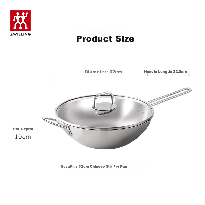 ZWILLING Stainless Steel Wok