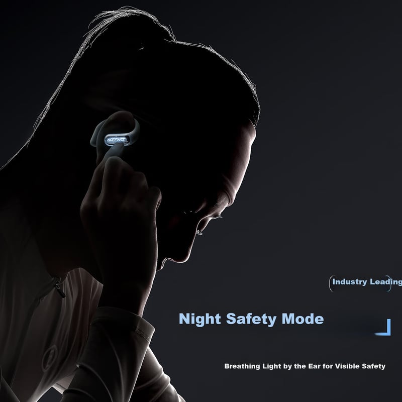 ACEFAST Speed Boost Luminous Open-Ear Bluetooth Headphones