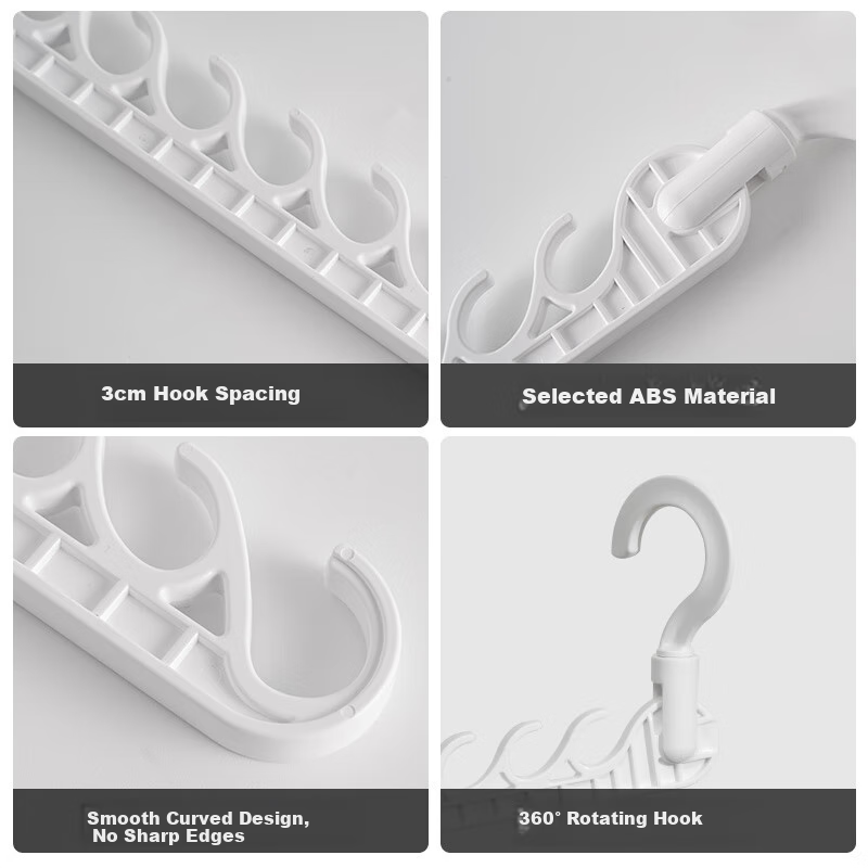 JEKO&JEKO Foldable Hanger Rack Organizer 3-Pack