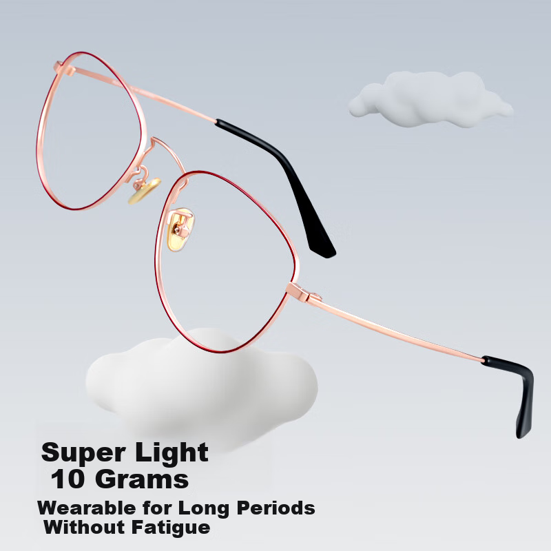 Pulais Blue Light Blocking Reading Glasses for Women