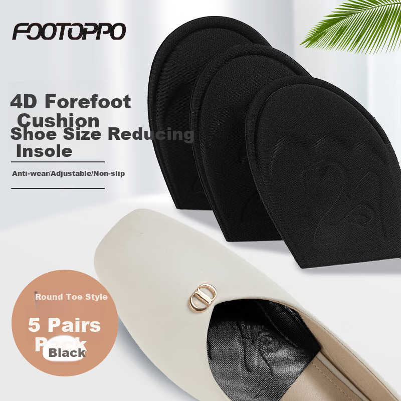 FOOTOPPO Women's Thickened Shoe Insoles for Bigger Feet
