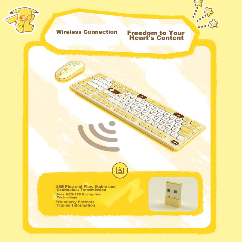 CHERRY DW2300 Wireless Keyboard & Mouse Combo