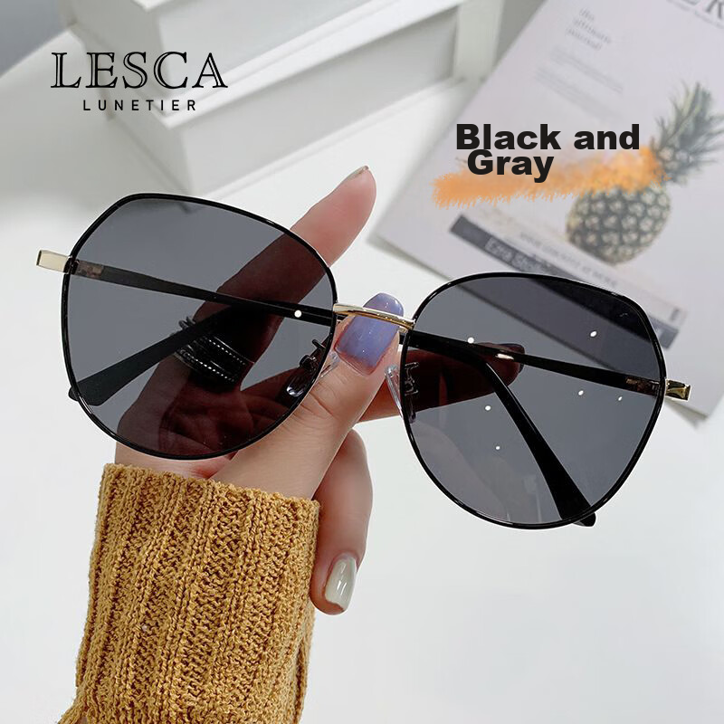 LESCA LUNETIER Women's UV Protection Driving Sunglasses