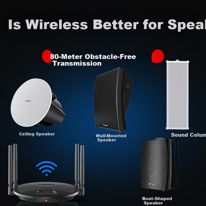 SAST 20W Wireless Bluetooth Wall-Mounted Speaker Set