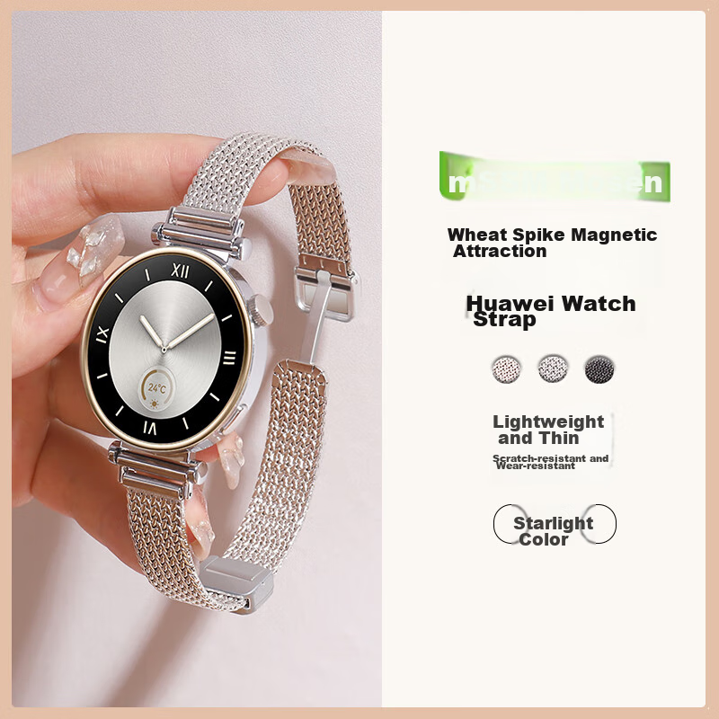 MSSM Huawei Watch GT6 Magnetic Strap - Silver