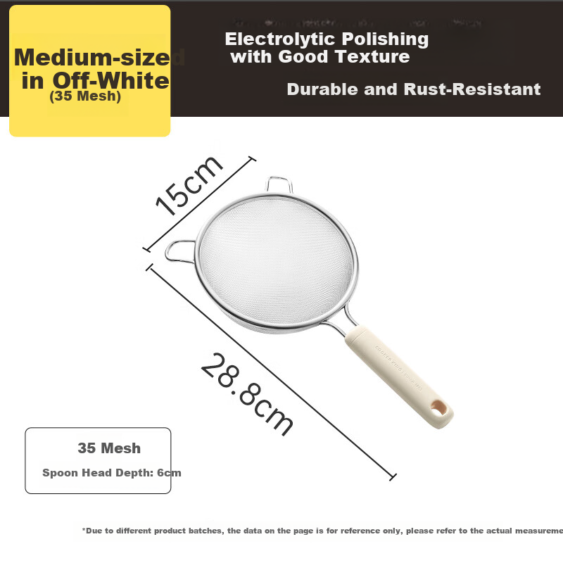 COOKER KING Double-Ear Strainer 304 Stainless Steel