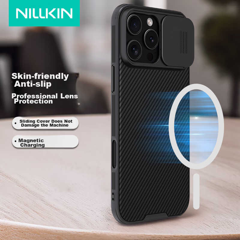 NILLKIN Magnetic Shockproof Case for iPhone 16 Pro Max