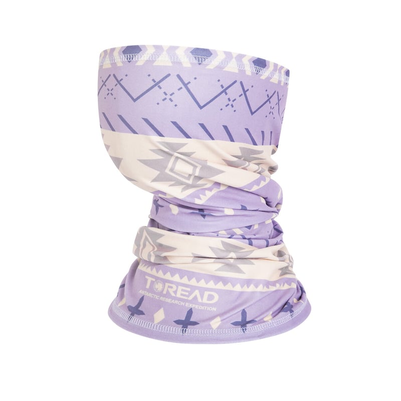TOREAD Unisex Windproof Cycling Face Scarf Purple Print