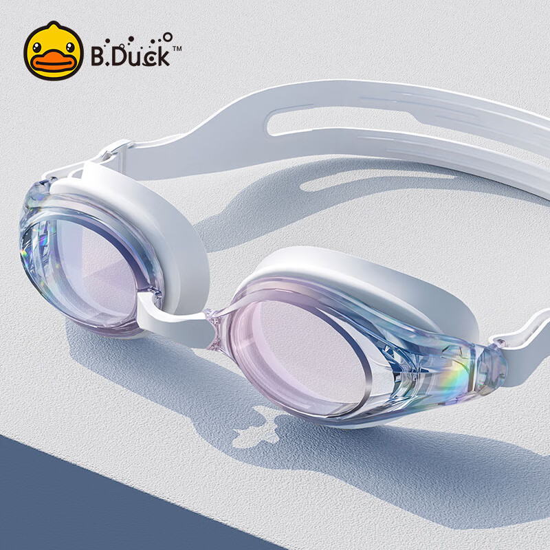 B.Duck Adult Swimming Goggles - Clear Lens Anti-Fog