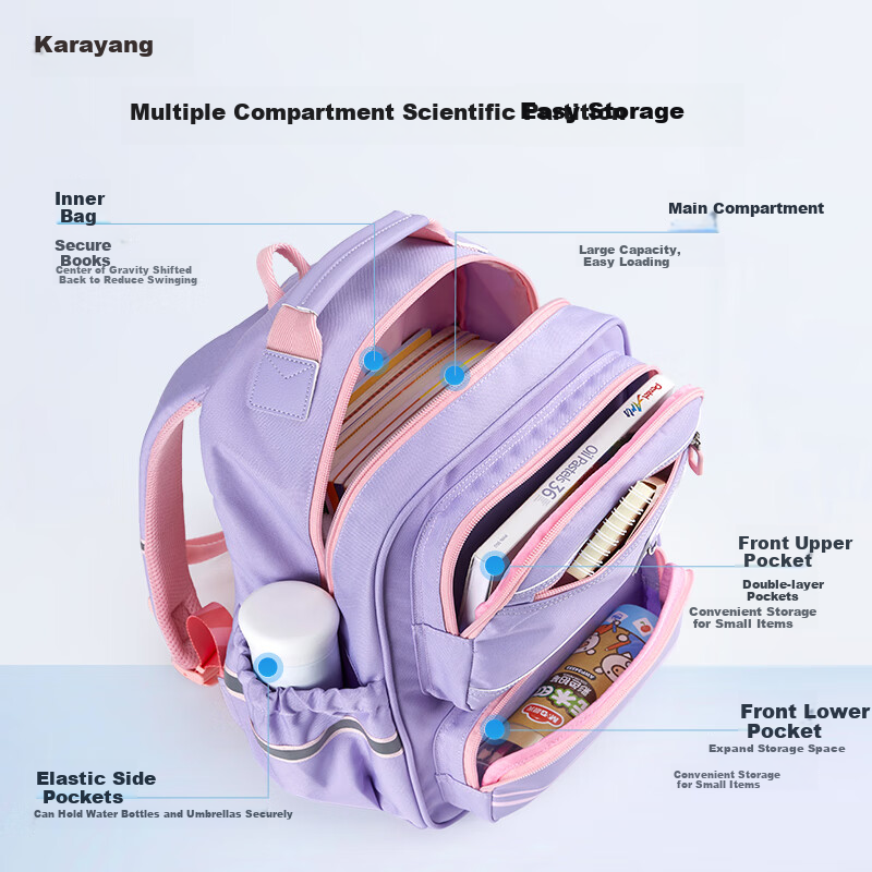 KALA·Y Backpack for Grades 4-6