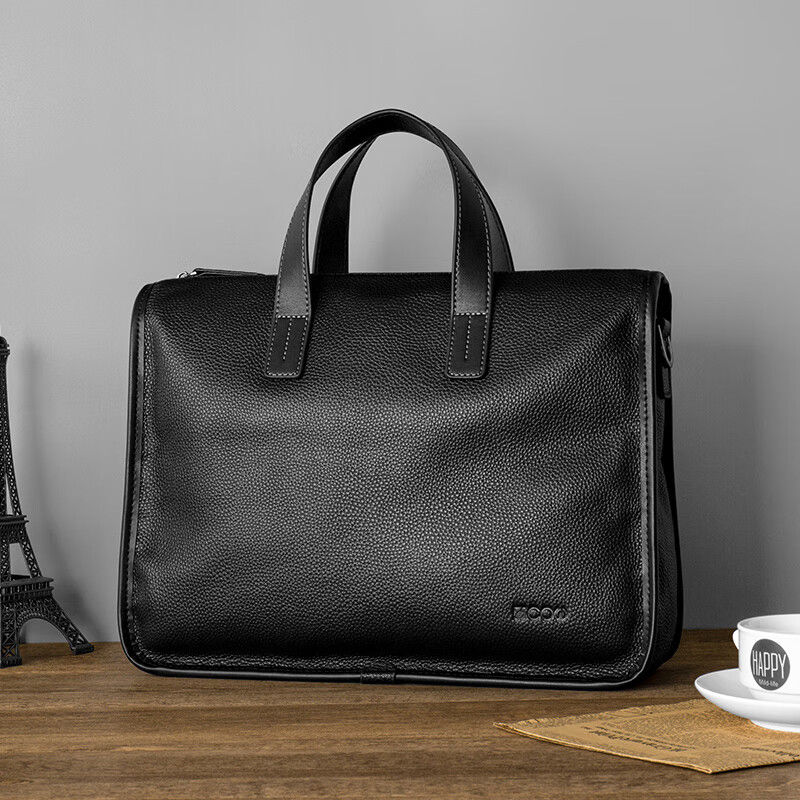 COW Genuine Leather Briefcase for Men C-8620
