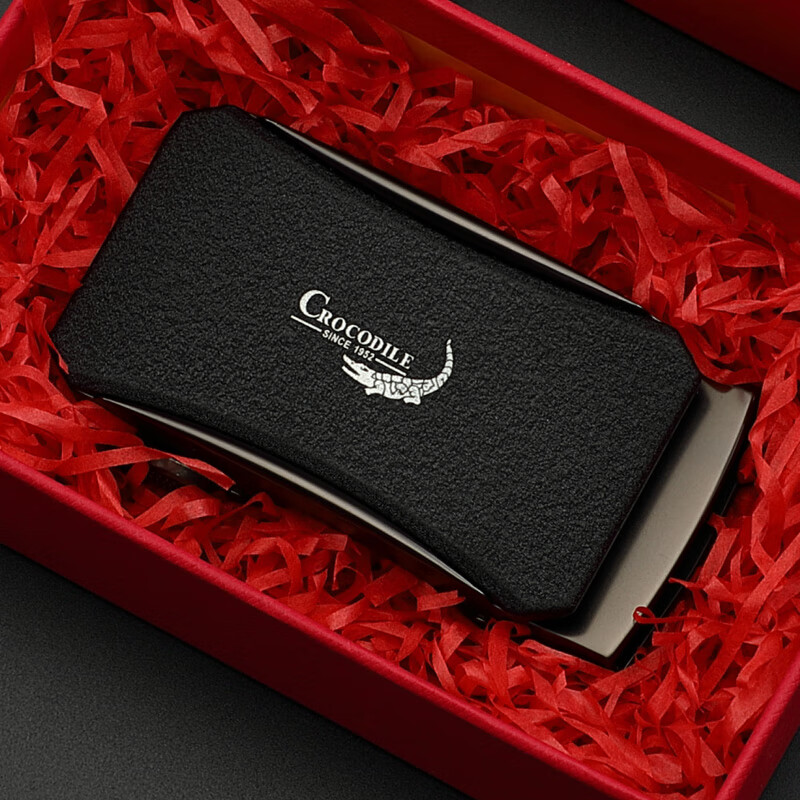 CROCODILE Business Belt with Automatic Buckle
