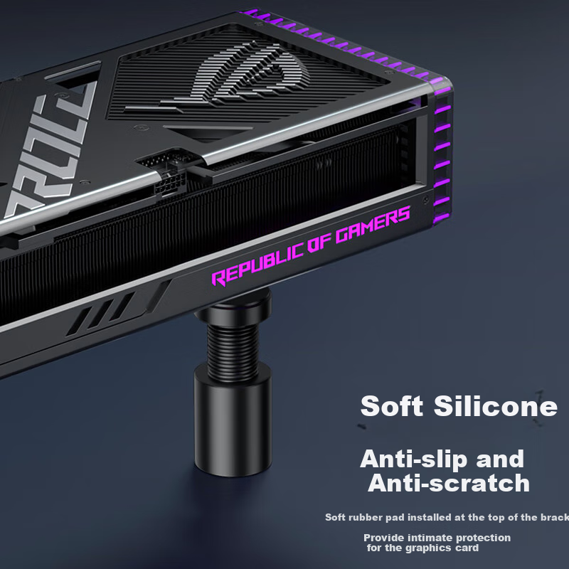 LinkStone Graphics Card Support Bracket - Magnetic Aluminum Stand