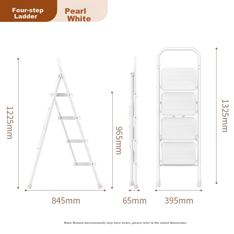 DU PONT Thickened Carbon Steel A-Frame Ladder