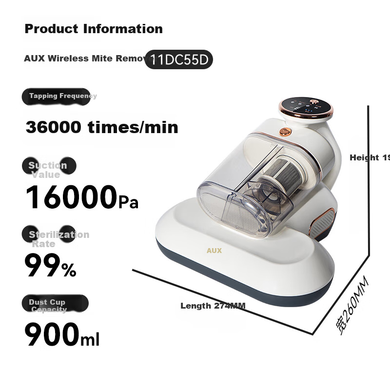 AUX Wireless Dust Mite Remover